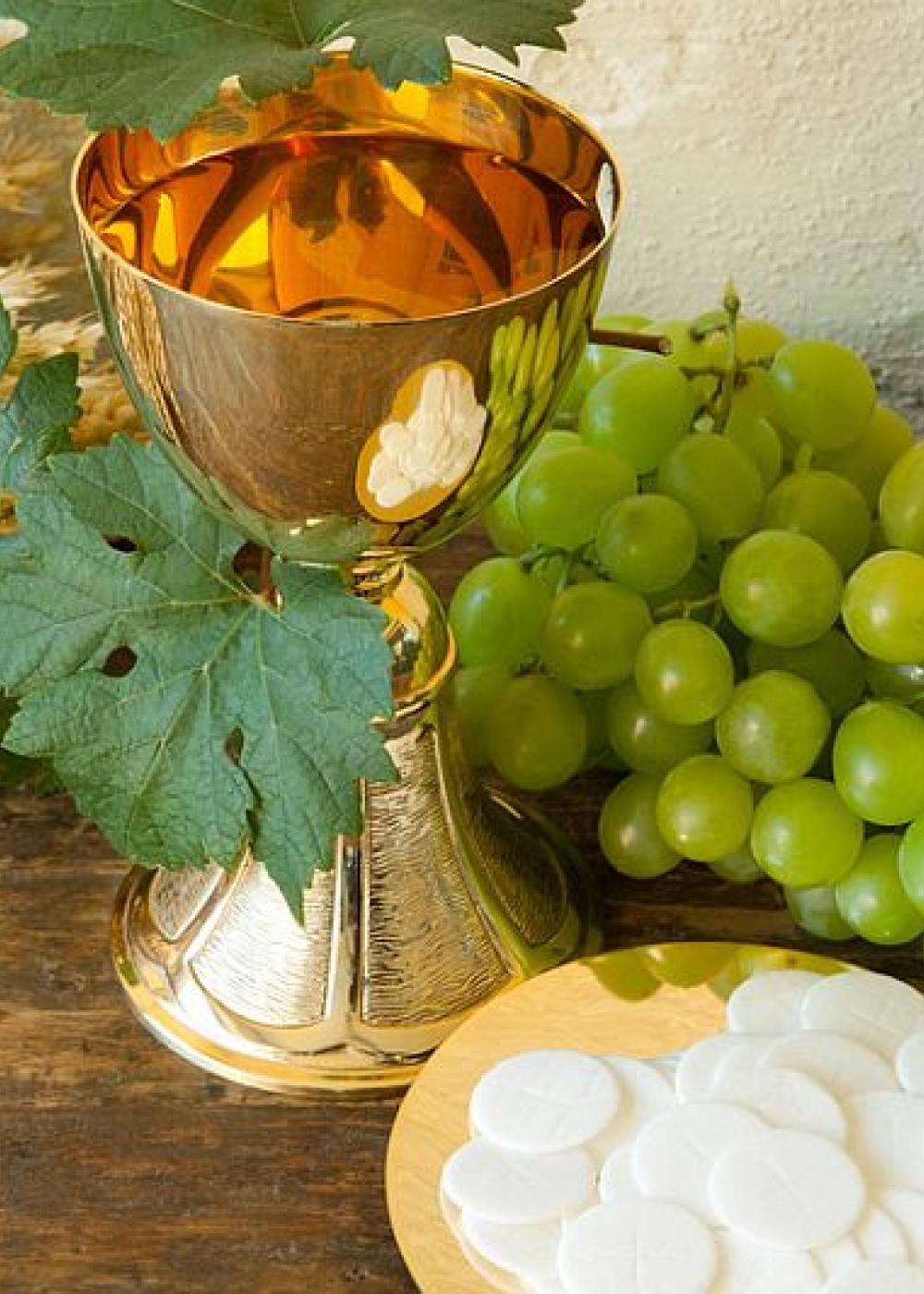 Kommunion - Brot und Wein