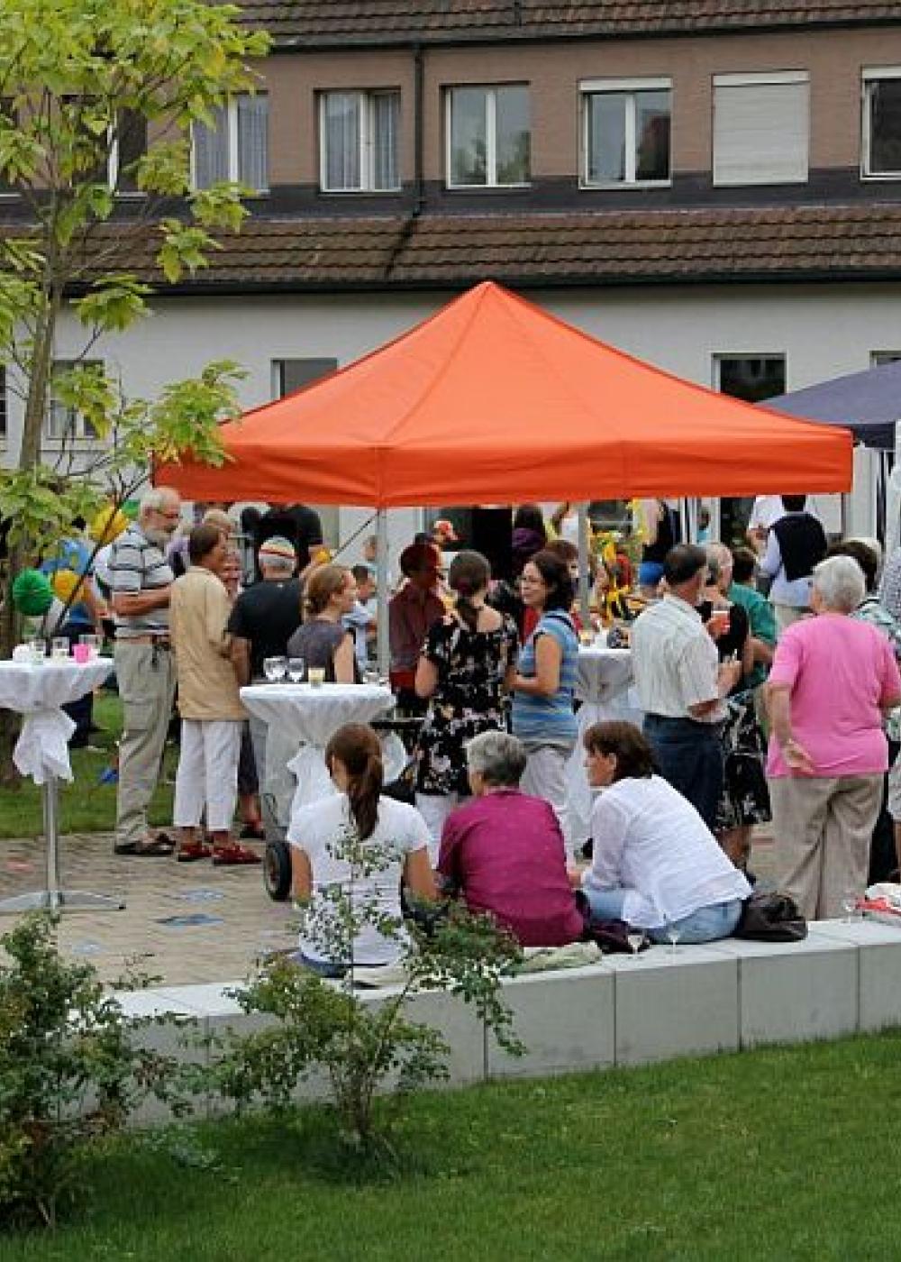 Einweihung Begegnungsgarten